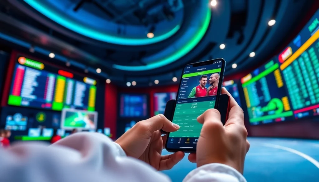 Engaging user experience at Nhà cái 22BET emphasizing interactive sports betting features.